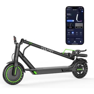 VOLPAM Electric Scooter, 350W/500W/800W/1000W/250W Powerful Motor & 19/22/ 9 MPH Top Speed, 16-28-10 Miles Long Range, Folding E Scooter Choice