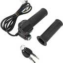 SPYMINNPOO Electric Throttle Grip Kit, Key Lock Throttle Grip with Backlight LCD Panel 36V 48V Optional (48V)