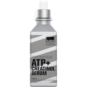 PreWorkout Creatine for Men. ATP Energy, Lean Muscle Mass, Strength + Endurance. Amino Acids, Vitamins, ATP Fuel. Delays Lactic Acids. Boosts Fitness, Stamina & Recovery. Glucosamine for Joints. Best By: 11/2026
