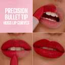 MAYBELLINE Serum Lipstick, Hydrating Lip Makeup with 8HRs of Lip Plumping Moisture with Hyaluronic Acid + Oil Blend, Make It Work (Midtone Rosey Mauve Satin)