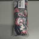 Ecosunny Valentines Day Pajama Set Women's Long Sleeve Sleepwear Soft Loungewear Two Piece Button Down Pjs Lounge Set (Black, L)