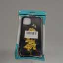 DJSOK Compatible with iPhone 15 Plus CaseDesign Pattern Back Bumper Anti Scratch Reinforced Corners Soft TPU Caver,Cases for Men Women-Golden Butterfly Rose Flower