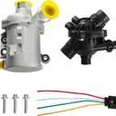N52 Electric Water Pump w/Thermostat Fit for BMW 2.5L 3.0L Engine 2006-2016