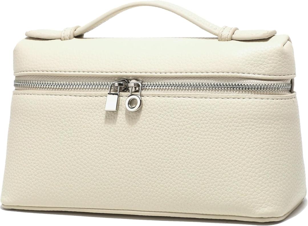 Rejolly Crossbody Bag for Women Small Top-Handle Leather Pouch Purse Shoulder Handbag