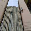 Natural Bamboo Slat Screening for Indoor or Outdoor Garden (6FT x 16FT)