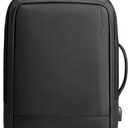 Expandable Waterproof Travel Laptop Backpack with USB Charging Port, College Backpack Airline Approved Business Work Bag Fits 15.6 Inch Computer for Men Women