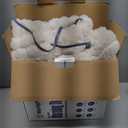 Westinghouse Electric Blanket Heated Throw, Super Cozy Luxury Polyester with 6 Heating Levels & 2-10 Hours Auto Off, Fast Heating & Overheat Protection, 50x60 Inch, Beige (Ivory Stripe)