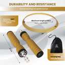 Premium Fitness Jump Rope - Adjustable Speed Rope for Cardio, Cross Training and Weight Loss Durable Tangle-Free Cable with Comfortable Handles, High-Speed Jump Rope for Fitness - Adjustable, Tangle-Free Skipping Rope for Fitness, Boxing, Cardio, and Home Workouts. Fat Burning (Black)