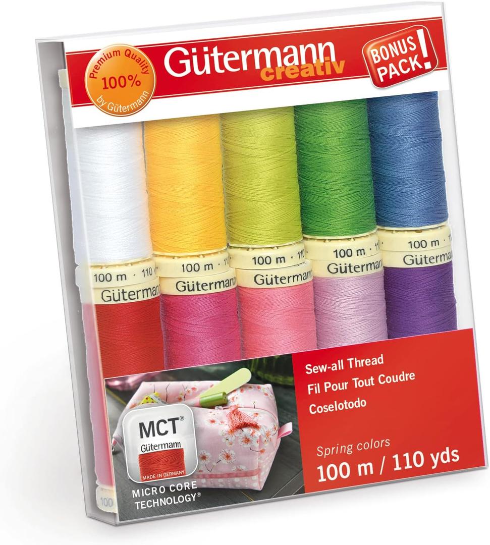 Thread Poly Set 10SP Pastels