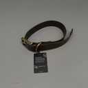 Tuff Pupper Classic Heavy Duty Dog Collar | 10x Stronger Than Leather | 100% Waterproof & Odor Proof Dog Collar | Tough Rust-Proof All Metal Hardware (Dark Brown)