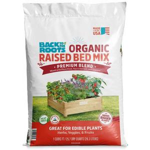 Back to the Roots Organic Bulk Raised Bed Soil Pallet (60 1 cu.ft. Bags) 47015 (EXP 05/11/30)