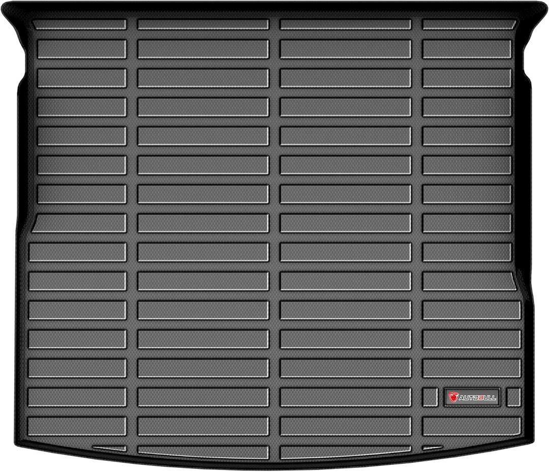 Cargo Liner Compatible with Volkswagen VW Tiguan 5 Passenger 2018-2024 Cargo Mat, All Weather Protection Trunk Liner Rear Trunk mat Black