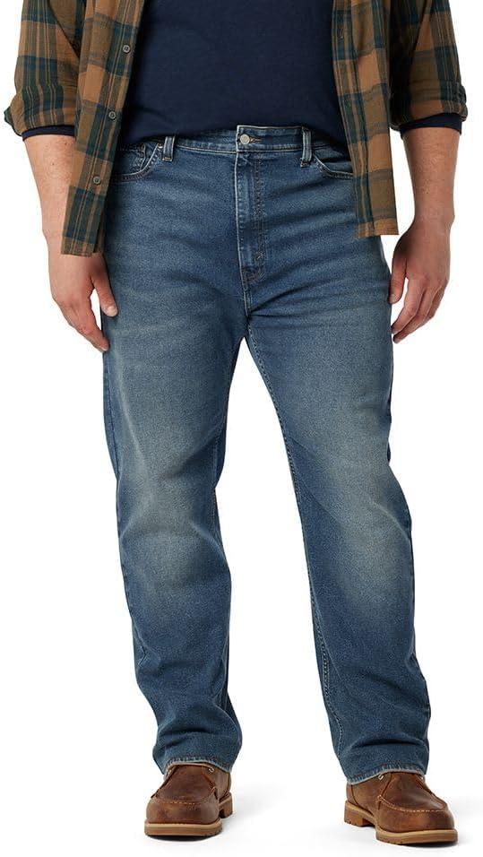 Levi Strauss Signature Gold Men's Regular Fit Flex Jean Pants (28W x 32L)