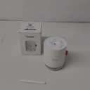 Portable Mini Humidifier, 500ml Small Cool Mist Humidifier, USB Personal Desktop Humidifiers for Baby Bedroom Travel Office Home, Auto Shut-Off, 2 Mist Modes, Super Quiet, White