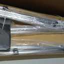 Naviskin Black 3 Bow 6'L x 46" H x 61"-66" W Bimini Top Cover Includes Mounting Hardwares,Storage Boot with 1 Inch Aluminum Frame