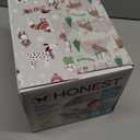 The Honest Company Clean Conscious Diapers for Delicate Skin | Up to 100% Leakproof | Hypoallergenic, Fragrance Free | Winter '25 Limited Edition Prints | Club Box, Size 2 (12-18 lbs), 72 Count (Adorably A-moosing + Winterwear Wags)