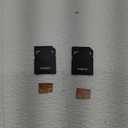 2 Pack TF Card 8GB with Adapter, High Speed Memory Card, UHS-I C10 A1 Memory TF Card for Tablet/Mobile Phone/Camera/Car Audio/Game Console (TF162 Red Gold 8GB)