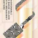 ID Badge Holder with Retractable and Detachable Lanyard, Cute Badge Reel Breakaway Lanyard with Carabiner Clip for Women, Teachers, Nurses, Students, Perfect Work and Office(Funny Raccoon)