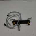 EZ-FLO Two-Handle High-Rise Kitchen Faucet with Sidespray, Stainless Steel, EZ-10201