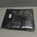 NICETOWN Pitch Black Solid Thermal Insulated Grommet Blackout Curtains/Drapes for Bedroom Window (2 Panels, 42 inches Wide by 63 inches Long, Black)