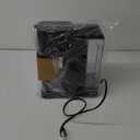 Single Serve Hot & Iced Coffee Maker with Strong Brew, 40oz Removable Reservoir, 6 Brew Sizes, Compatible with K Cup and Grounds, Compact for Home, Office, RV and Dorm, Black (2.0 Version)