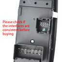 Power Window Master Switch Control Lifter Botton 2012-2015 for Ram C/V Cargo Van, for Dodge Grand Caravan, for Chrysler Town & Country (2 Door), Drivers SideOE# 68298870AA, 68110870AA, 68110870AB