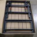 Amazon.com: Amazon Basics Bed Frame with Storage, Foldable Metal Platform, Sturdy Steel, No Box Spring Needed, 18 Inches High, Tool-Free Setup, Queen Size, Black : Home & Kitchen