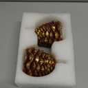 Homemory 2 Pcs Flameless Pine Cone Candle, LED Candles with 6H Timer, Real Wax Battery Operated Candles for Fireplace Decor, Holiday Indoor Decoration,Brown(D3.5 x H5.3 Inch)