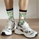 Alien Funny Socks Novelty Crew Socks For Women Men