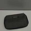 BAGSMART Electronics Organizer Travel Case, Cable Charger Cord Tech Organizer Pouch for Phone Charger Accessories, Black