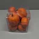 Artgar Orange Artificial Pumpkins, Harvest Decor Foam Pumpkin 8 PCS Set for Halloween Thanksgiving Fall Decorations, Realistic Faux Pumpkins for Festive Home Decor