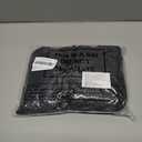 Sintuff 2 Pcs Inflatable Travel Pillow with Compact Bag and Blindfold Velvet Inflatable Neck Airplane Pillow Washable Cushion for Airplanes Flight Car Long Traveling Kids Adults Grey Blue