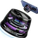 Xpoovv Magnetic Bluetooth Speakers,Small Bluetooth Speaker with Multi-RGB Color Light and Phone Holder for Metal Surface, Perfect Mini Speaker for Shower,Room,Bike,Car,Outdoor Gifts for Teens