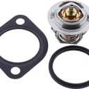 JEENDA Thermostat 19434-73014 19434-73013 16221-73270 for Kubota BX1500D BX2230D KX91-3S U17 U35 U35S L2600DT L35 M5700 M5400 RTV900G RTV900W RTV1100 RTV1140 D902 D905 D1100 D1005 D1402-DI D1102
