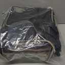 Double Layer Marker Organizer Bag Fit for 400 Markers, Large Marker Storage Case with Dividers and Multiple Pockets for Art Markers, Coloring Book or Other Painting Supplies, Black (Patented)