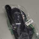 Soman Universal 3-Snap Visor Retro Pilot-Style for Open Face Motorcycle Helmet (Deep Smoke)