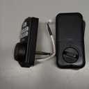 Fingerprint Keyless Entry Door Lock with App Control Smart Electronic Keypad Deadbolt for Front Door Low Battery Warning Emergency Power Port Anti Peeping Password One Time Password, Black