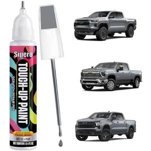 Slate Gray Metallic (GNO/WA633D) for Chevy Touch Up Paint, Exact Color Match Scratch Repair Kit Compatible with Chevrolet Silverado Equinox Tahoe Colorado Blazer Express