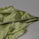 Memoriesea Women's Sexy One Shoulder Satin High Split Cocktail Wedding Party Maxi Dress Tender Green S