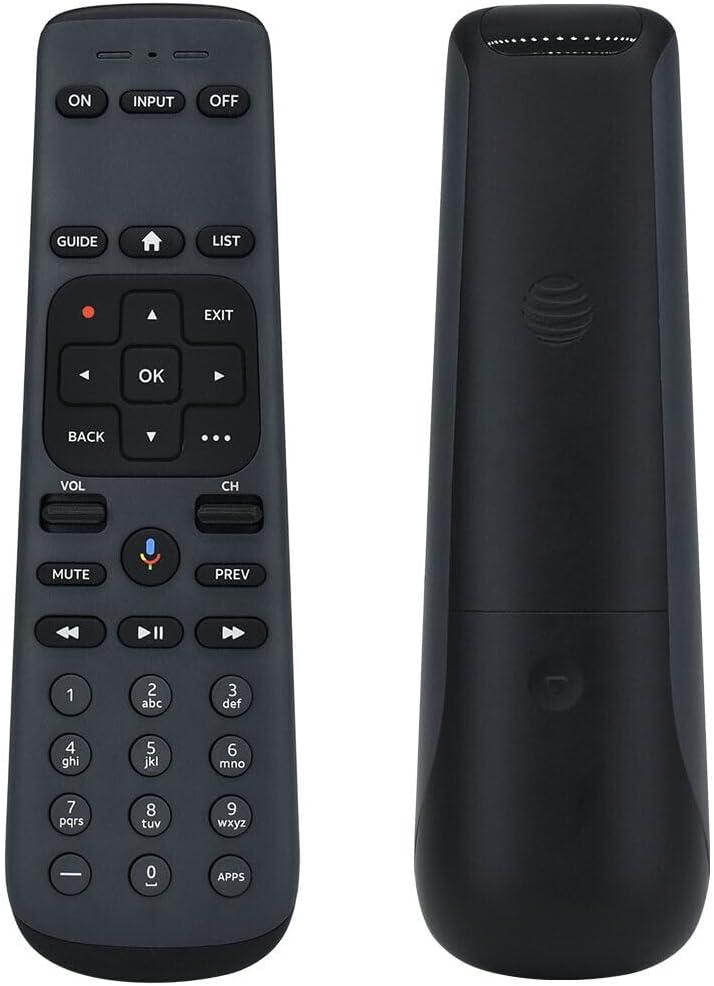 DirecTV Stream AT&T TV Now RC82V 2nd Generation Gemini Stream Voice Recognition Replacement Remote Control, Compatible with C71KW-200 & C71KW-400 Osprey Receiver Set-Top Boxes