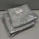 3 x Reuseable Cleaning Cloth,Soft Wire Dishwashing Rags ,Double layer multi-purpose anti-scratch steel wire multi-purpose cleaning cloth,Suitable for tableware, metal,kitchen,home,office (10-Silver)