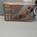 Massage Mat, Detachable Neck Massager, Full Body Vibration Heating, Massage Pad with 10 Vibrating Motors and 9 Speed Settings for Home Office Use, Gift for Men Women Parents Christmas,Black