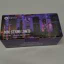 Orange Halloween Mini Lights, 50 Count 13 Feet Incandescent Bulb Mini String Lights, Connectable Halloween Lights for Haunted House Ghost Party Holiday Window Indoor Outdoor Decoration, Orange