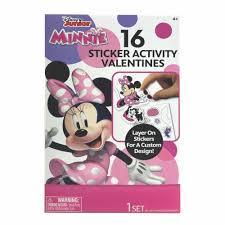 Disney Jr. Minnie 16 Sticker Activity Valentines