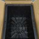 ANNKUT Bed Risers 5 Inch Heavy Duty,Oversized Couch Risers, Extra Wide Furniture Risers for Sofa Table Desk Headboard Chair Lifting,Rectangle Risering Blocks Support 6000 lbs(8 Pack Black)