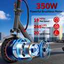 Qlaway 8.5''/10'' Electric Scooter for Adults with Dual Shock Absorbers,19/22MPH,700/1000W Peak Motor,15/22 Miles Long Range,Foldable&Portable Escooter - Suitable for Daily Commute & Short Trip