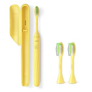 Philips Sonicare One Electric Toothbrush with Travel Case and 2pk Heads - Mango Yellow (1 Count (Pack of 1))