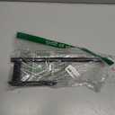 Paper Towel Holder Under Cabinet, Self Adhesive or Screw Mount, Fits Most Standard US Paper Towel Rolls, SUS304 Stainless Steel, Black