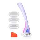Billie Razors for Women Shave Kit  Womens Razor + 4 x 5-Blade Razor Refills + Magnetic Holder  DreamPop (1 Count (Pack of 1))