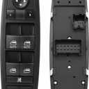 LCWRGS Master Power Window Switch Compatible with 2010-2011 Chrysler Town & Country Dodge Grand Caravan, Driver Side Master Control Switch, OE# 04602535AH, 04602535AI